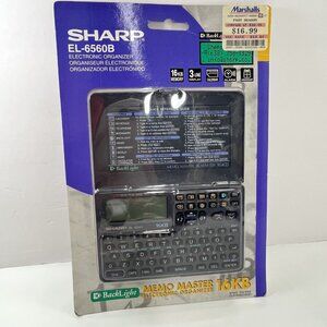 New Sharp EL-6560B 16kb Calculator